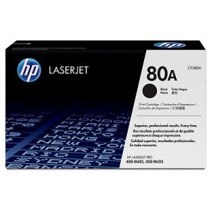 HP Tóner Negro 80A - CF280A - 2.560 páginas