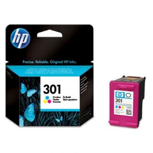 HP Tinta Tricolor 301 - CH562EE - 165 páginas