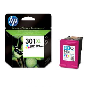 HP Tinta Tricolor 301XL - CH564EE - 330 páginas