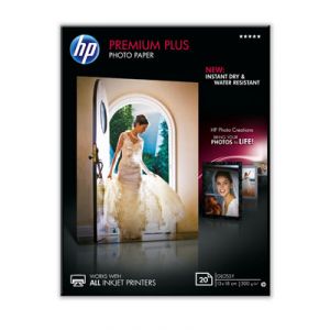 HP Papel Fotográfico 13x18 - CR676A - 20 hojas