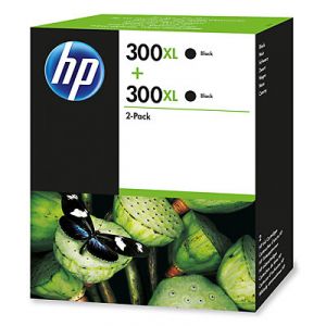 HP 300XL 2-pack cartucho negro de alta capacidad D8J43AE