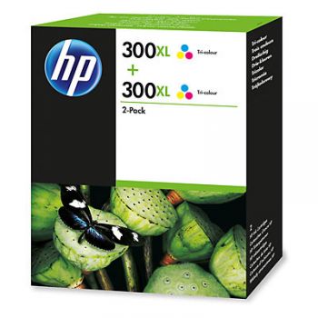 HP 300XL 2-pack Tri-color