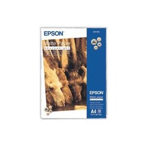 Epson Matte Paper Heavy Weight, DIN A4, 167 g/m², 50 hojas