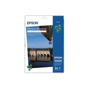 Epson Premium Semigloss Photo Paper, DIN A4, 251 g/m², 20 hojas Premium Semigloss Photo Paper, DIN A4, 251g/m², 20 Sheets