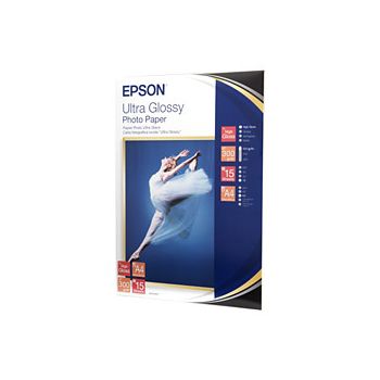 Epson Ultra Glossy Photo Paper, DIN A4, 300 g/m², 15 hojas