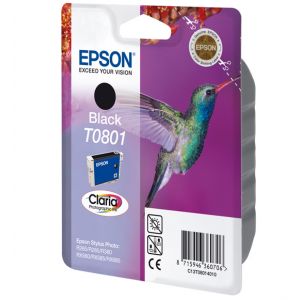 Epson Singlepack Black T0801 Claria Photographic Ink