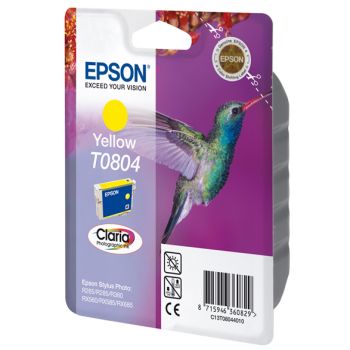 Epson Singlepack Yellow T0804 Claria Photographic Ink Epson Singlepack Yellow T0804 Claria Photographic Ink