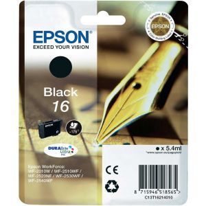 Epson Tinta Negra 16 - C13T16214012 - 165 páginas