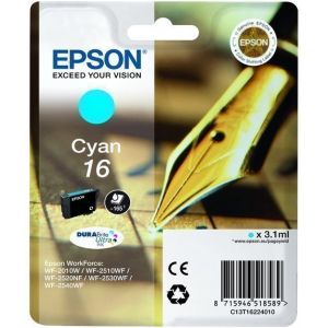 Epson Cartucho 16 cian Singlepack Cyan 16 DURABrite Ultra Ink