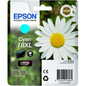 Epson Cartucho 18XL cian Serie de tintas Claria Home