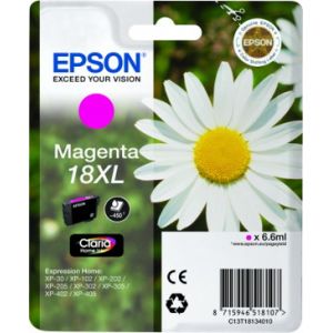 Epson Cartucho 18XL magenta Serie de tintas Claria Home