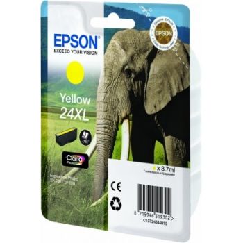 Epson Cartucho 24XL amarillo (etiqueta RF)