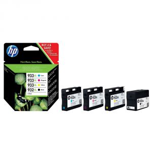 HP Pack 4 Cartuchos Tinta BK/C/M/Y - 932XL/933XL - C2P42AE