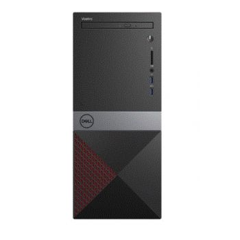 PC Dell Vostro 3670 - Core i3 8100 / 3.6 GHz RAM 4 GB, HDD 1 TB, DVD, UHD, WLAN, Win 10 Pro 64 bits monitor: ninguno PC Dell Vostro 3670 - Core i3 8100 / 3.6 GHz RAM 4 GB, HDD 1 TB, DVD, UHD, WLAN, Win 10 Pro 64 bits monitor: ninguno