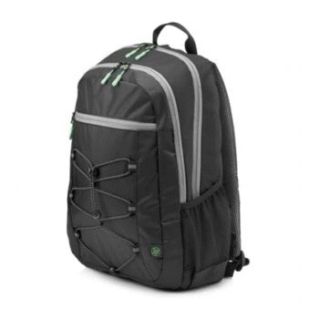 HP Mochila Active de 39,62 cm (15,6 pulgadas), negro/verde menta