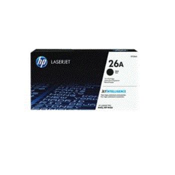 HP TONER NEGRO(3.1K) NR. 26A HP TONER NEGRO(3.1K) NR. 26A