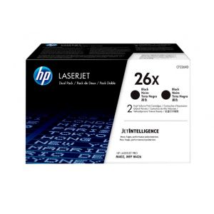 HP TONER NEGRO NR.26X (X2)