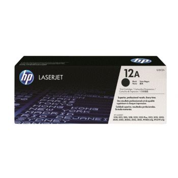 HP 12AD Pack de dos tóner original LaserJet Q2612A 