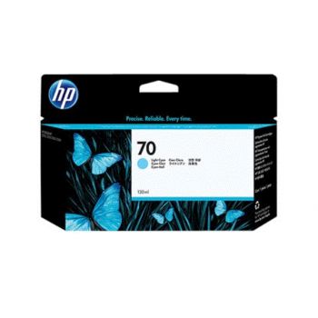 HP C9390A cartucho de tinta Cartucho de tinta cian claro de 130 ml HP 70 con tinta Vivera