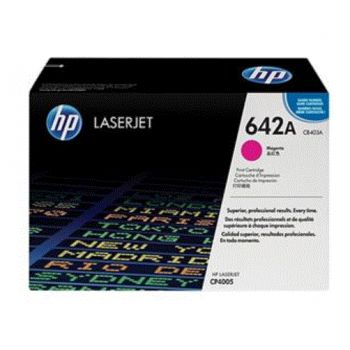 HP CB403A tóner y cartucho láser Cartucho de impresión magenta HP Color LaserJet CB403A con tecnología de impresión Smart