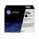 HP CE255X tóner y cartucho láser HP 55X High Yield Black Original LaserJet Toner Cartridge with Smart Printing Technology