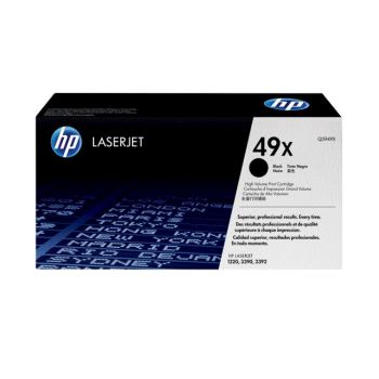 HP 49X Cartucho de tóner negro 49X LaserJet