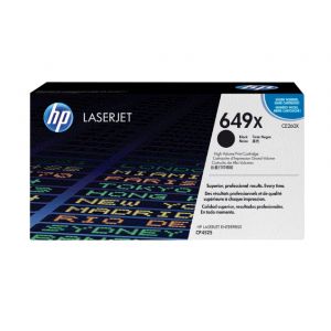 HP CE260X tóner y cartucho láser HP 649X High Yield Black Original LaserJet Toner Cartridge with ColorSphere Toner