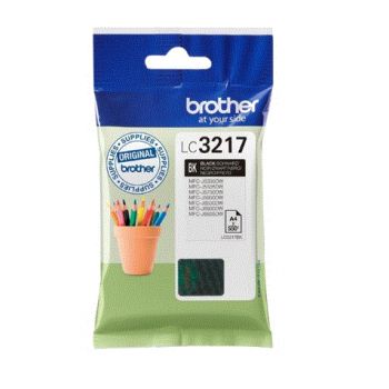 BROTHER Cartucho Tinta Negro LC3217BK  500 páginas