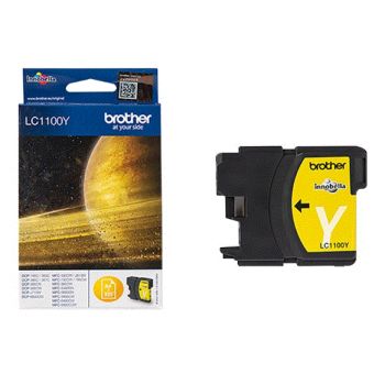 Brother LC-1100Y Yellow Ink Cartridge MFC-6490CW Cartucho de tinta Amarillo