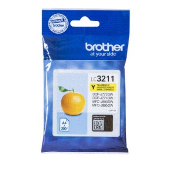 Brother Cartucho de Tinta Amarillo LC3211Y - 200 páginas