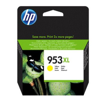 HP Cartucho Tinta Amarillo 953XL - F6U18AE - 1.600 páginas