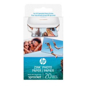 HP Papel Fotográfico ZINK - W4Z13A - 20 hojas