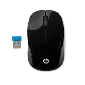 HP Ratón inalámbrico 200 Negro - X6W31AA 