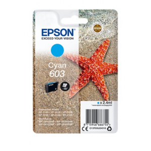 Epson Tinta Cián 603 - C13T03U24010 - 130 páginas