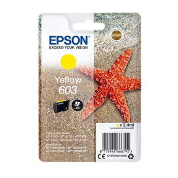 EPSON  Tinta Amarillo 603 - C13T03U44010 - 130 páginas