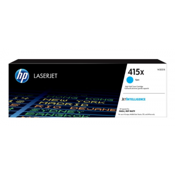 HP Tóner Cián 415X - W2031X - 6.000 páginas HP Tóner Cián 415X - W2031X - 6.000 páginas