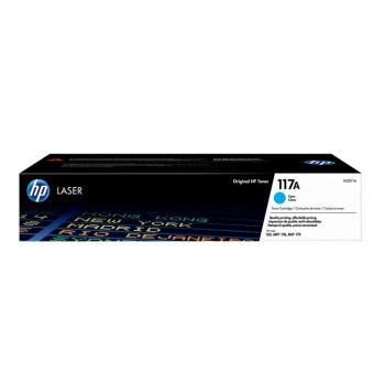 HP Tóner Cián 117A - W2071A - 700 páginas