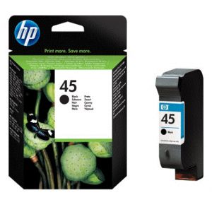 HP Tinta Negro 45 - 51645A  - 930 páginas