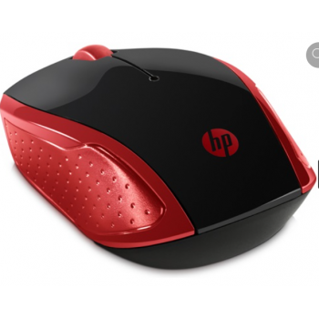 HP Ratón 200 INALAMBRICO ROJO