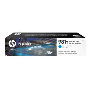 HP Tinta Cián 981Y - L0R13A - 16.000 páginas