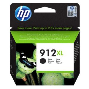 HP Tinta Negro 912XL - 3YL84AE - 825 páginas