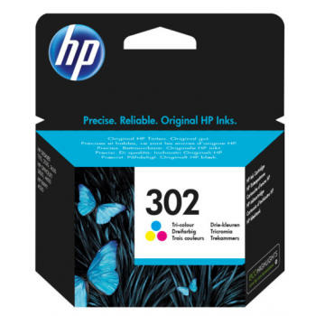 HP Tinta Tricolor 302 - F6U65AE - 165 páginas