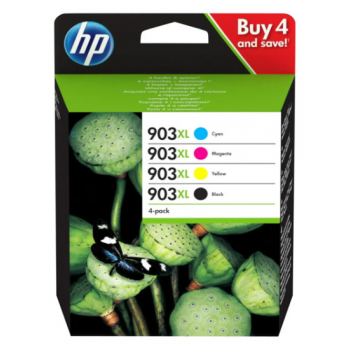 HP Pack 4 Cartuchos Tinta BK/C/M/Y 903XL - 3HZ51AE - 825 páginas HP Pack 4 Cartuchos Tinta BK/C/M/Y 903XL - 3HZ51AE - 825 páginas