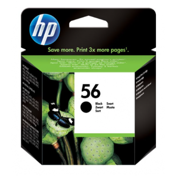 HP 56 Cartucho negro de inyección de tinta