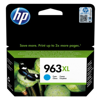 HP Tinta Cián 963XL - 3JA27AE - 1.600 páginas HP Tinta Cián 963XL - 3JA27AE - 1.600 páginas