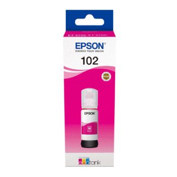 EPSON Tinta Magenta ECOTANK 102 - C13T03R340 - 70 ml