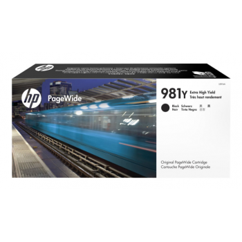 HP Tinta Negro 981Y - L0R16A - 20.000 páginas HP Tinta Negro 981Y - L0R16A - 20.000 páginas
