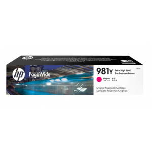HP Tinta Magenta 981Y - L0R14A - 16.000 páginas