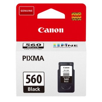 CANON Tinta Negro PG-560 - 3713C001 - 180 páginas