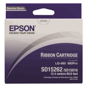 Cinta Epson C13S015262 - Negro